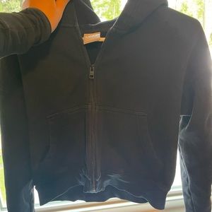 Cute cropped ARITZIA hoodie, COZY black, size S